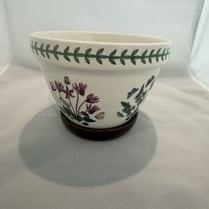 Portmeirion Botanic Planter Susan Williams-Ellis Garden &Butterfly Vintage 1972!